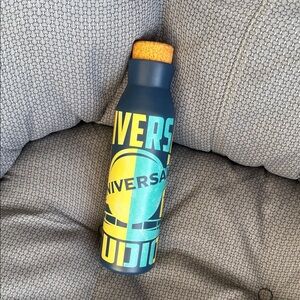 Universal Studios Blue and Yellow Water Bottle NWT